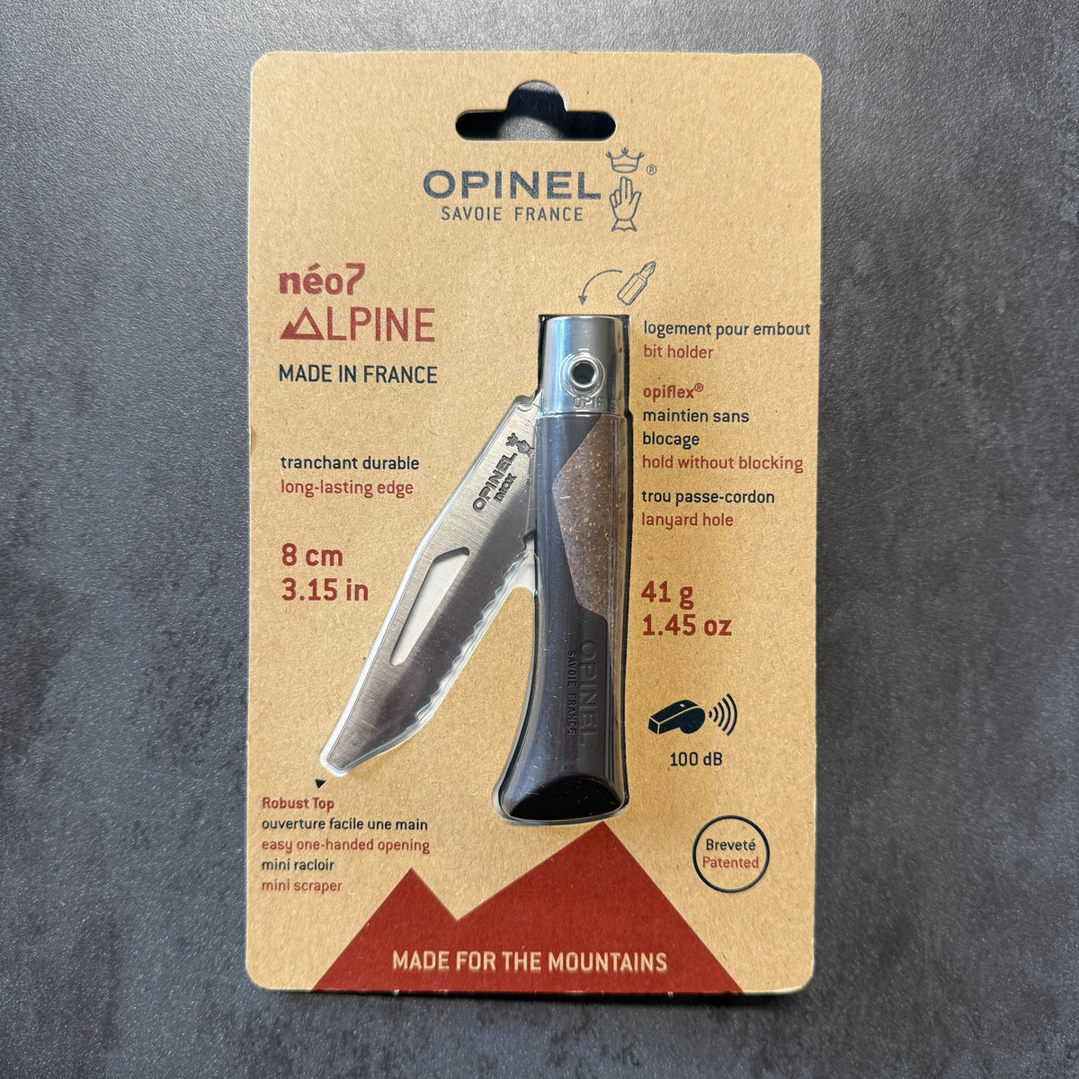 Opinel - Néo7 Alpine - Marrone