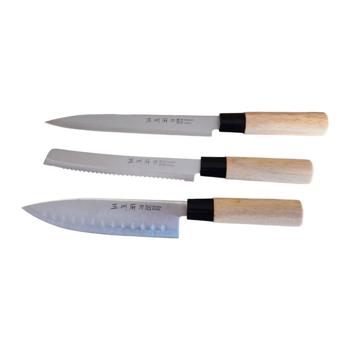 CS - SET 3 COLTELLI DA CHEF