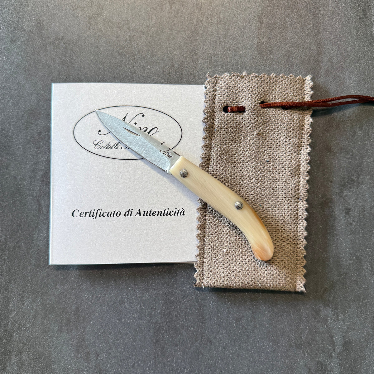 COLTELLO REGIONALE - GOBBO ABRUZZESE 12cm - NINO NISTA