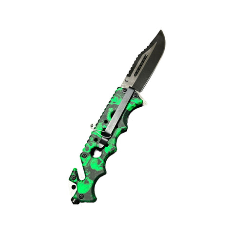 COLTELLO FRANGIVETRO TAGLIACINTA GREEN - THIRD