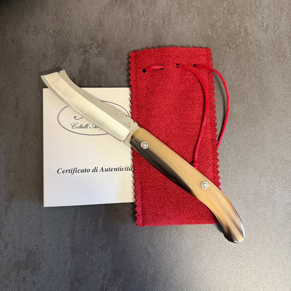 COLTELLO REGIONALE - MOZZETTA DI GUARDIAGRELE - 20CM - NINO NISTA