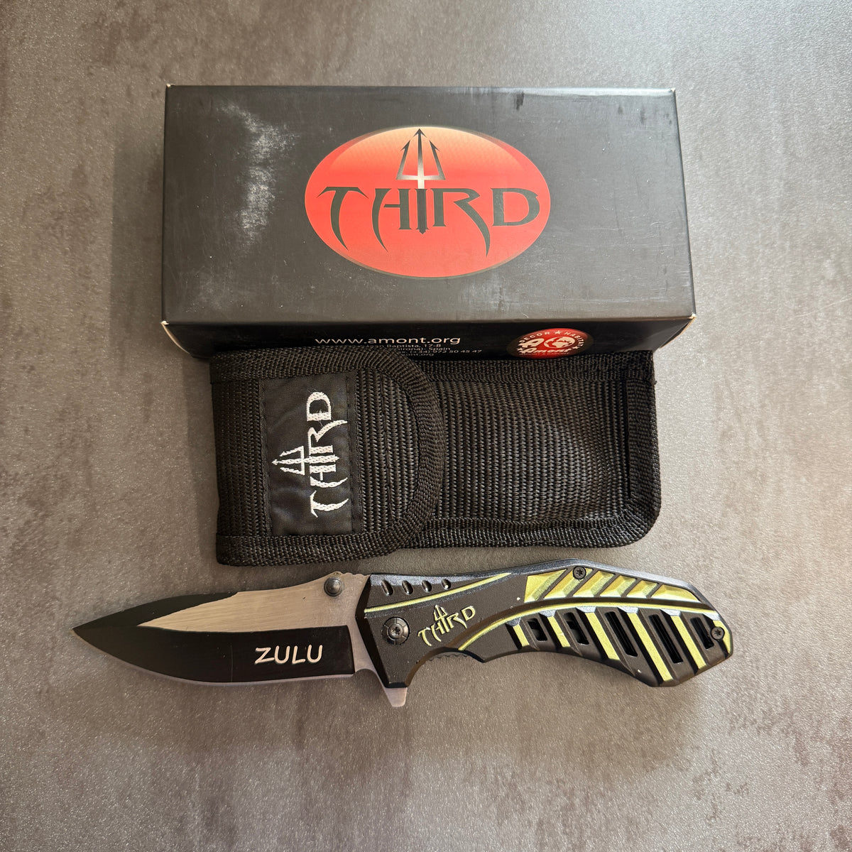 COLTELLO TASCABILE - THIRD - TH-K2799GN