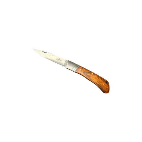 COLTELLO RICHIUDIBILE MANICO IN LEGNO PAKKAWOOD - THIRD
