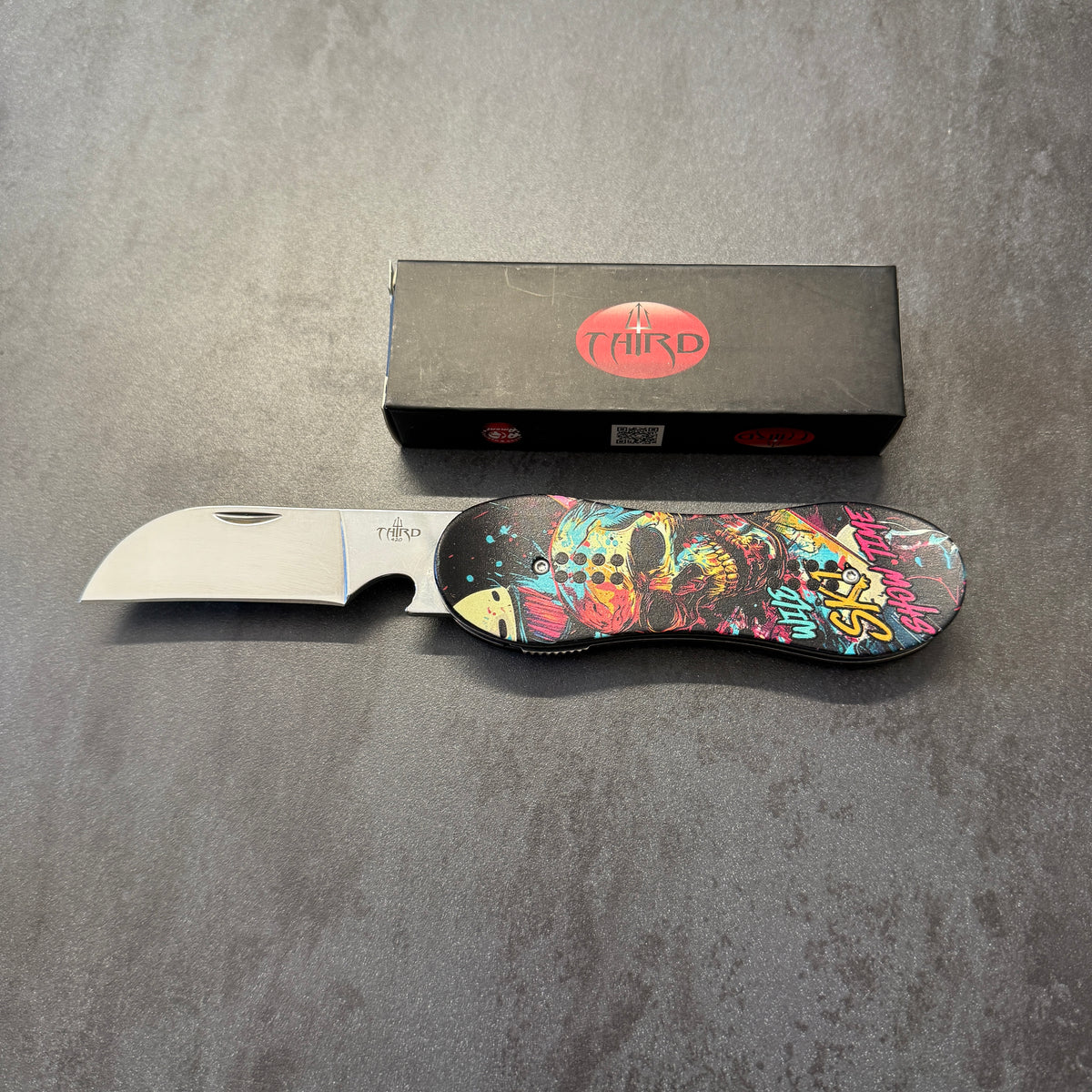 COLTELLO TASCABILE SNOWBOARD - THIRD - TH-N119A