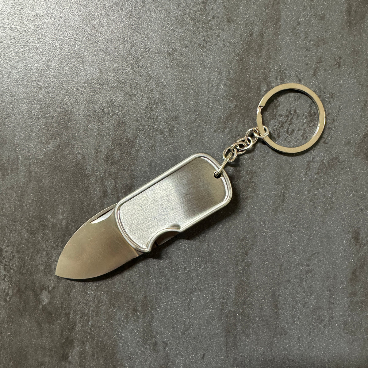 COLTELLO PORTACHIAVI - ACCIAIO INOX
