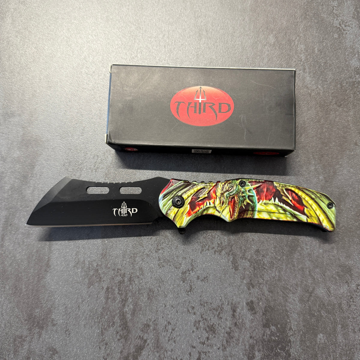 COLTELLO TASCABILE - THIRD - TH-K2916GN