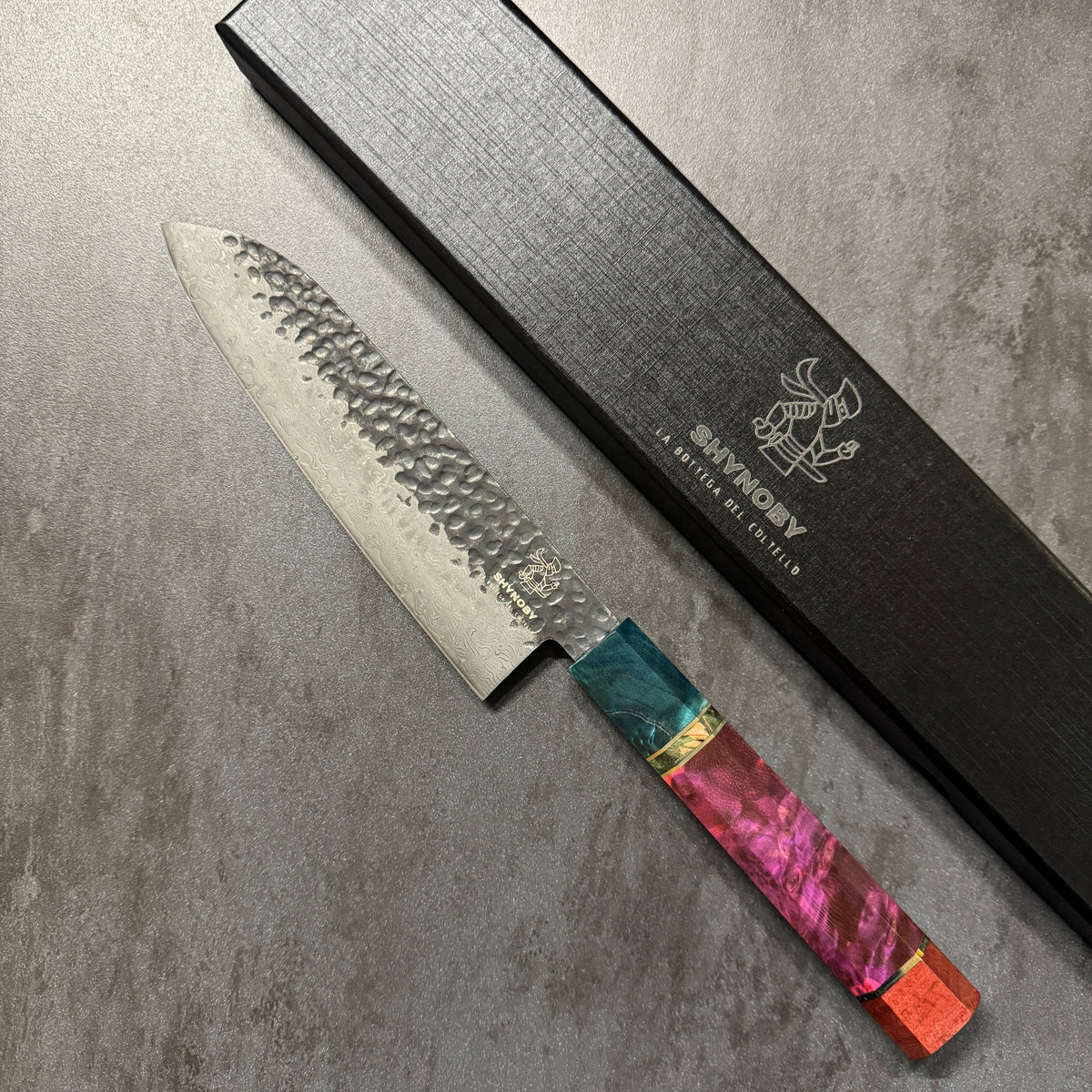 Shynoby Hammered Pro - Santoku 18cm