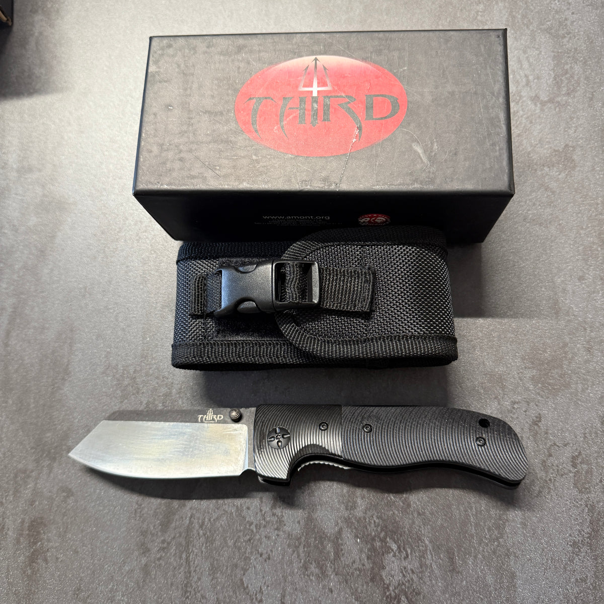 COLTELLO TASCABILE - THIRD - TH-K1922BK