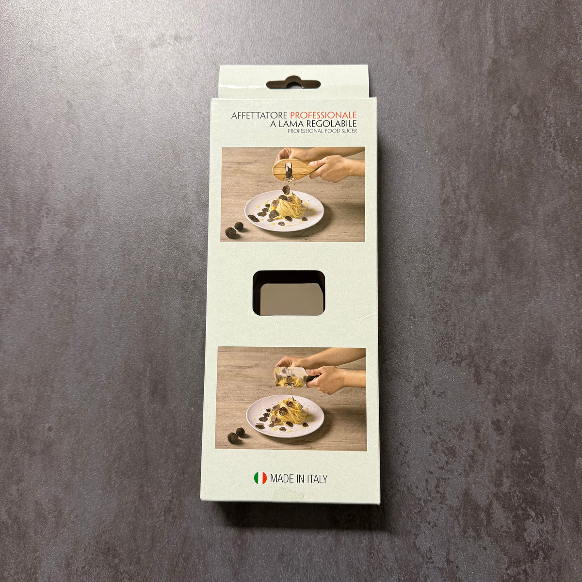TAGLIATARTUFO PROFESSIONALE IN ACCIAIO INOX