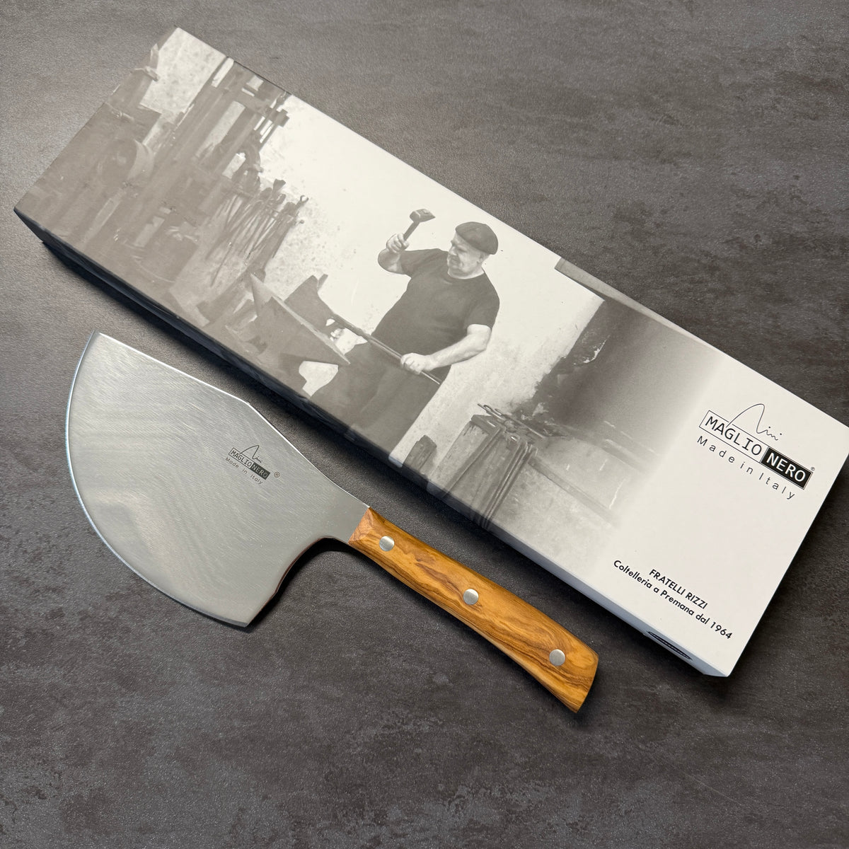 MAGLIONERO - COLTELLO FIRENZE LINEA ISIDE - 18 CM ULIVO