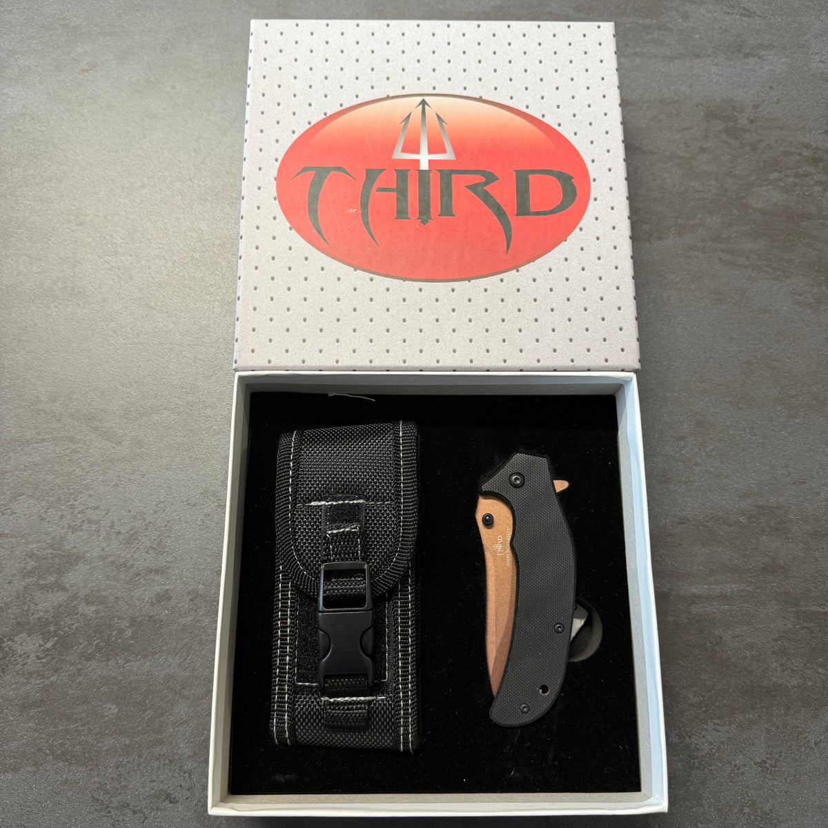 COLTELLO TASCABILE - THIRD - TH-K1903BK