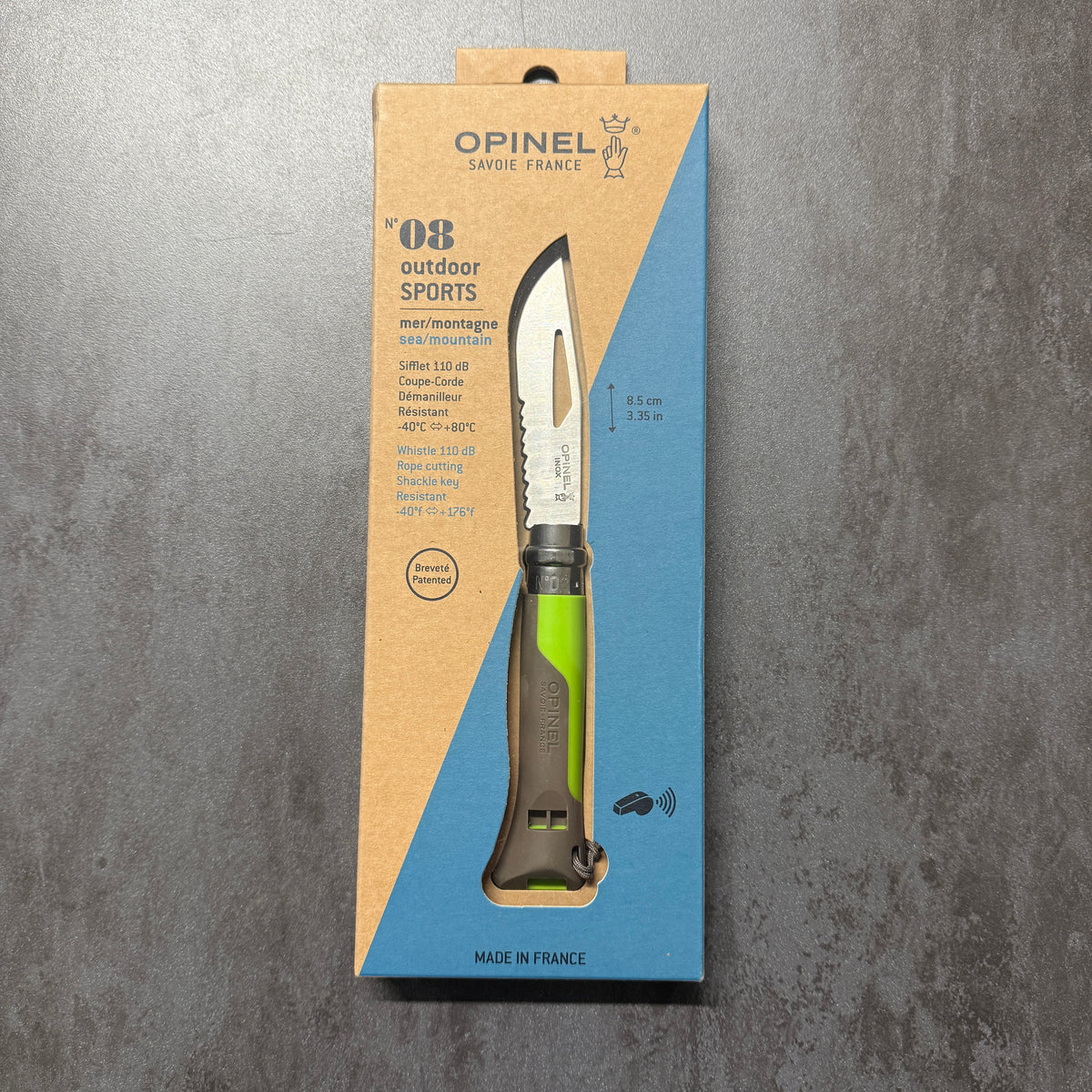 COLTELLO - OPINEL N.08 - CON FISCHIETTO -