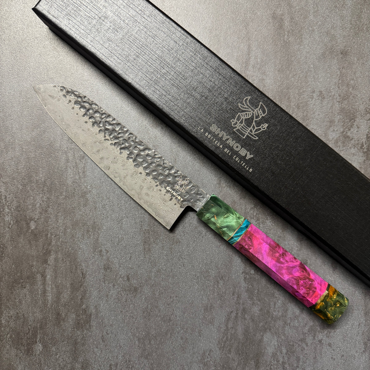 Shynoby Hammered Pro - Santoku 18cm
