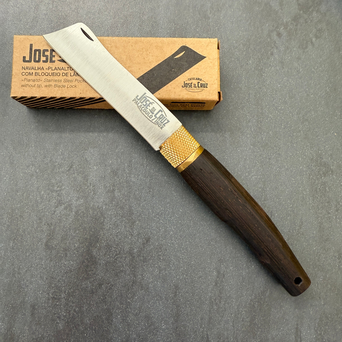 Coltello Pieghevole - Josè Da Cruz - Mozzetta Manico in Wengè