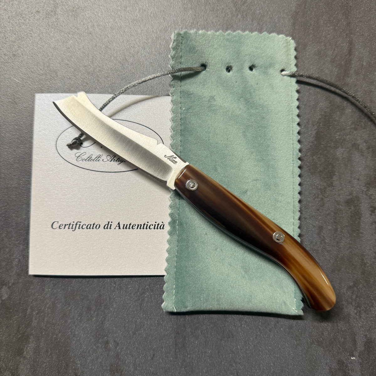 COLTELLO REGIONALE - MOZZETTA DI GUARDIAGRELE - 17CM - NINO NISTA