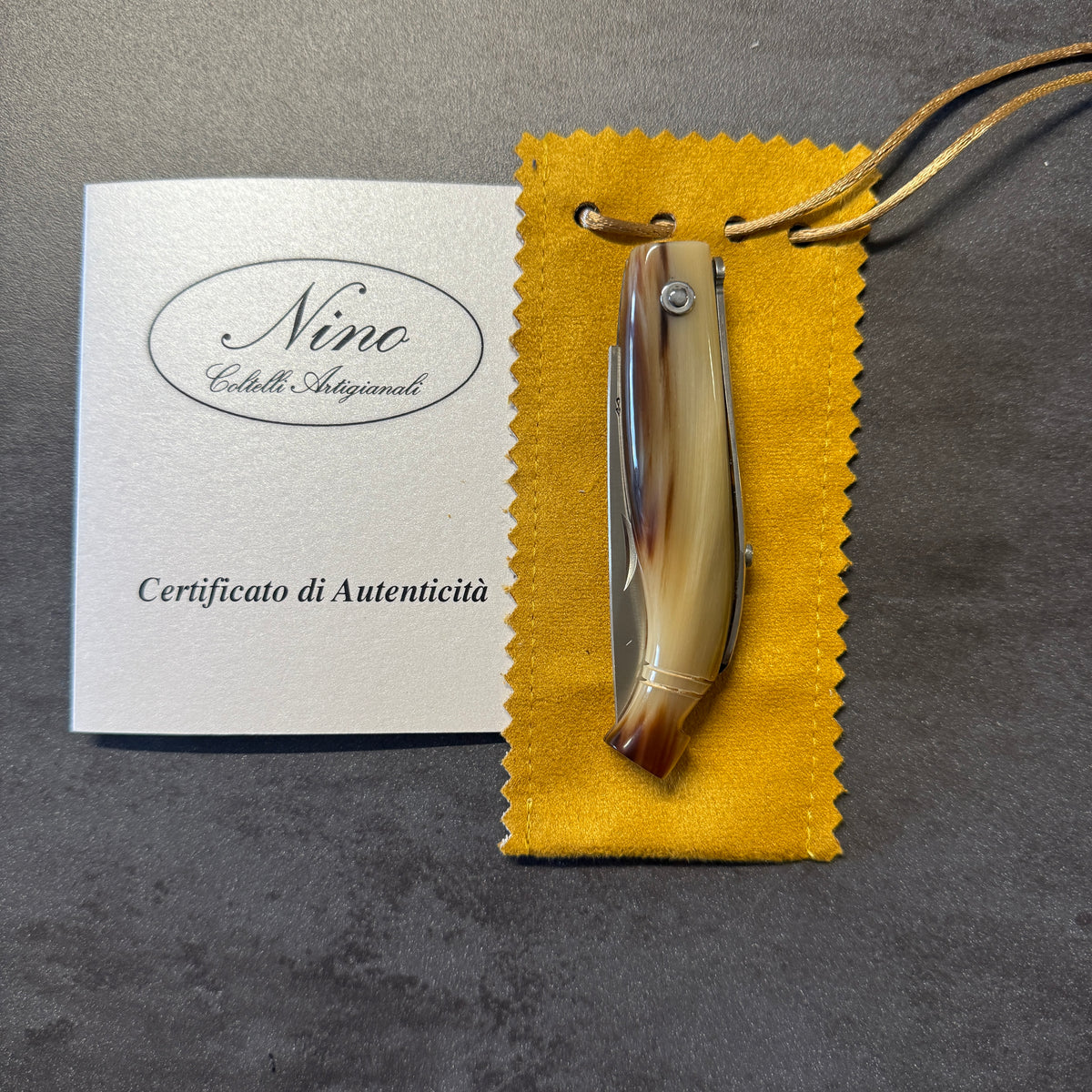 COLTELLO REGIONALE - PESCATORE 15cm - ABRUZZESE - NINO NISTA