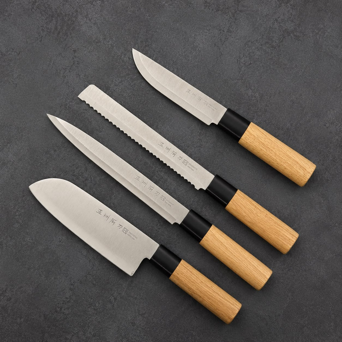 COLTELLI CS - SET COMPLETO DA CHEF - 4 pezzi