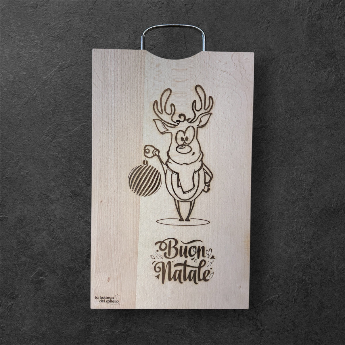 TAGLIERE PERSONALIZZATO - BUON NATALE