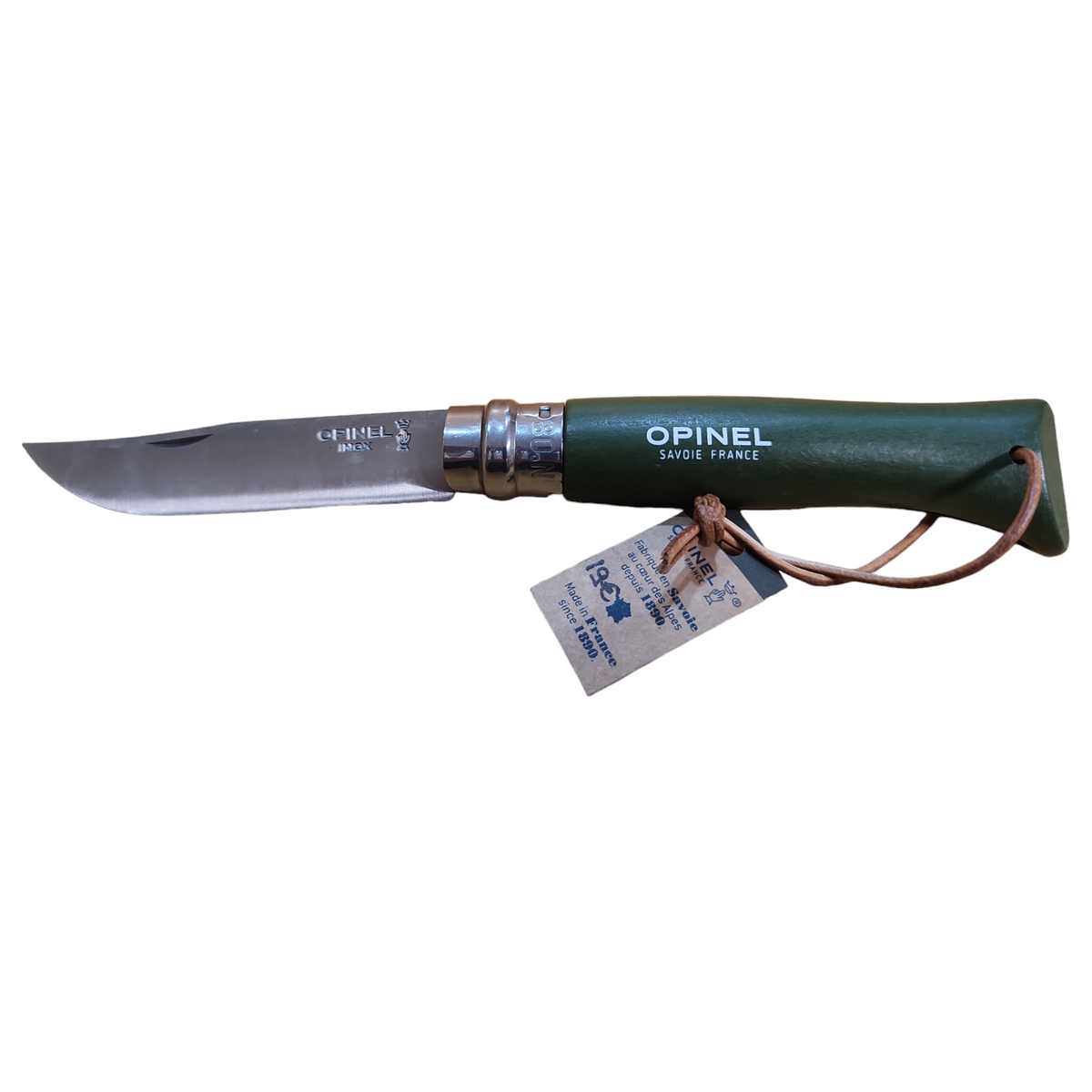 COLTELLO - OPINEL N.8 - VERDE