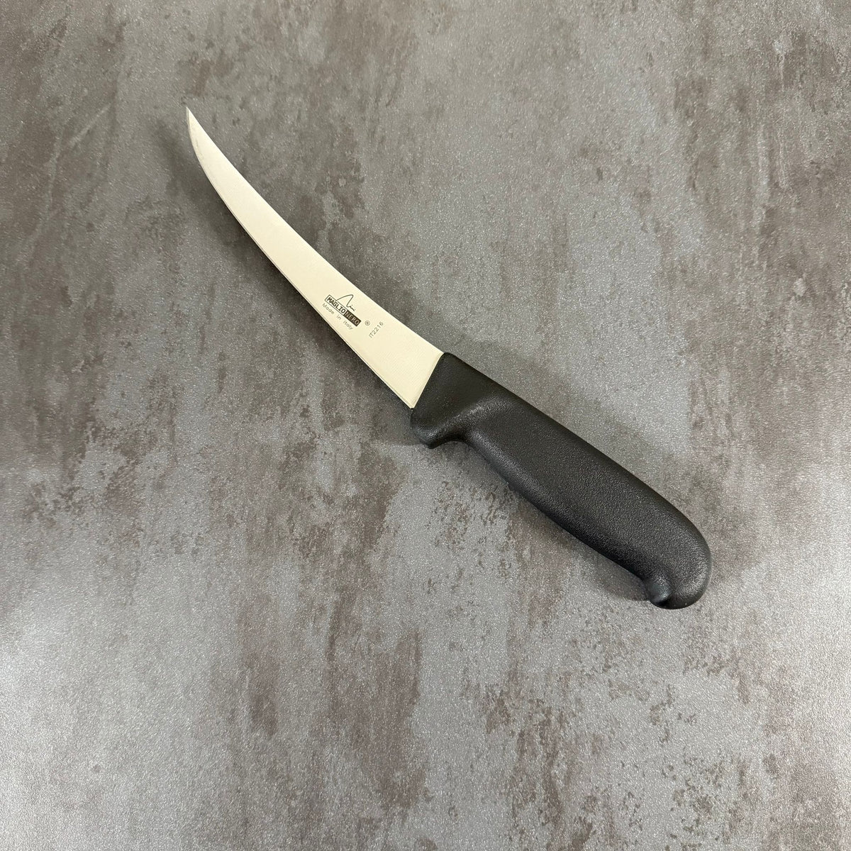 COLTELLO MACELLERIA DISOSSO CURVO- 16cm - MAGLIONERO -