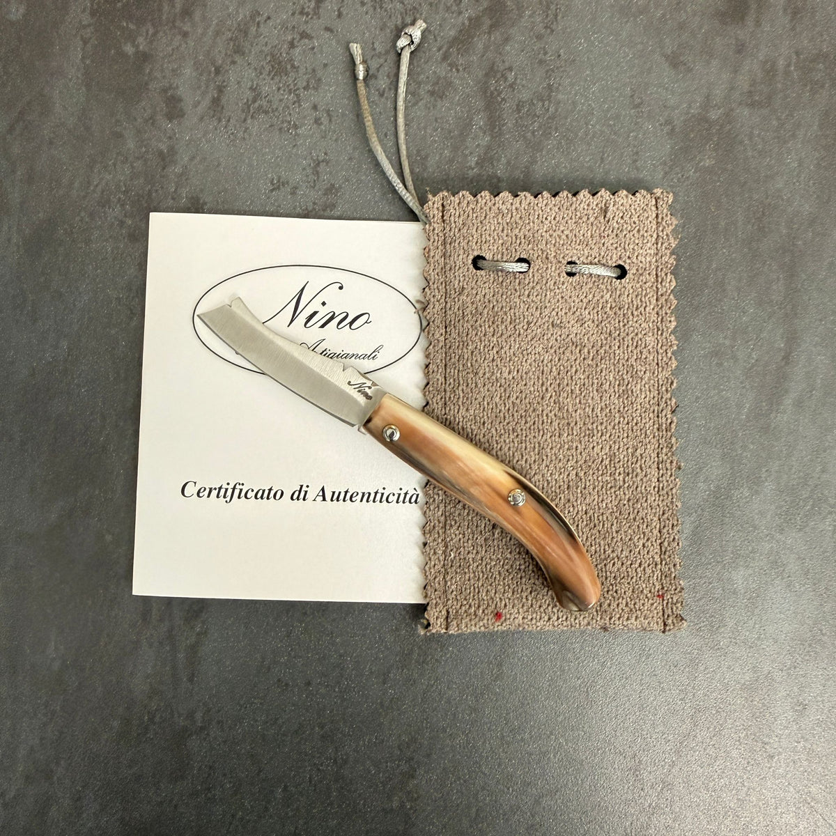 COLTELLO REGIONALE - MOZZETTA DI GUARDIAGRELE - 12CM - NINO NISTA