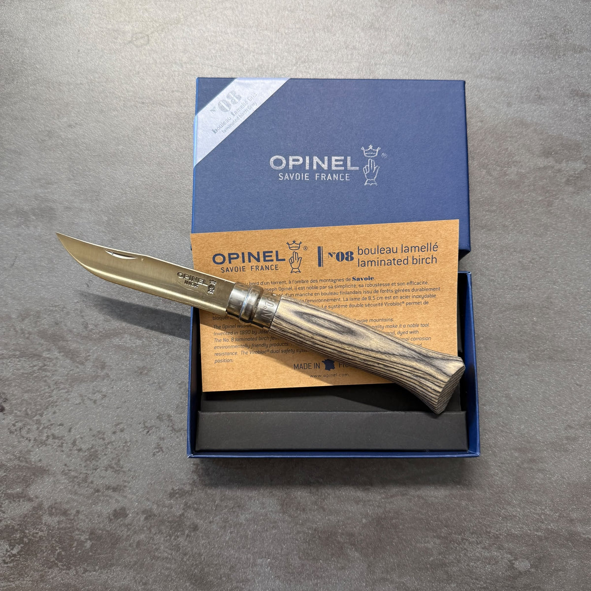 OPINEL N8 - Limited Edition - Betulla Grigia