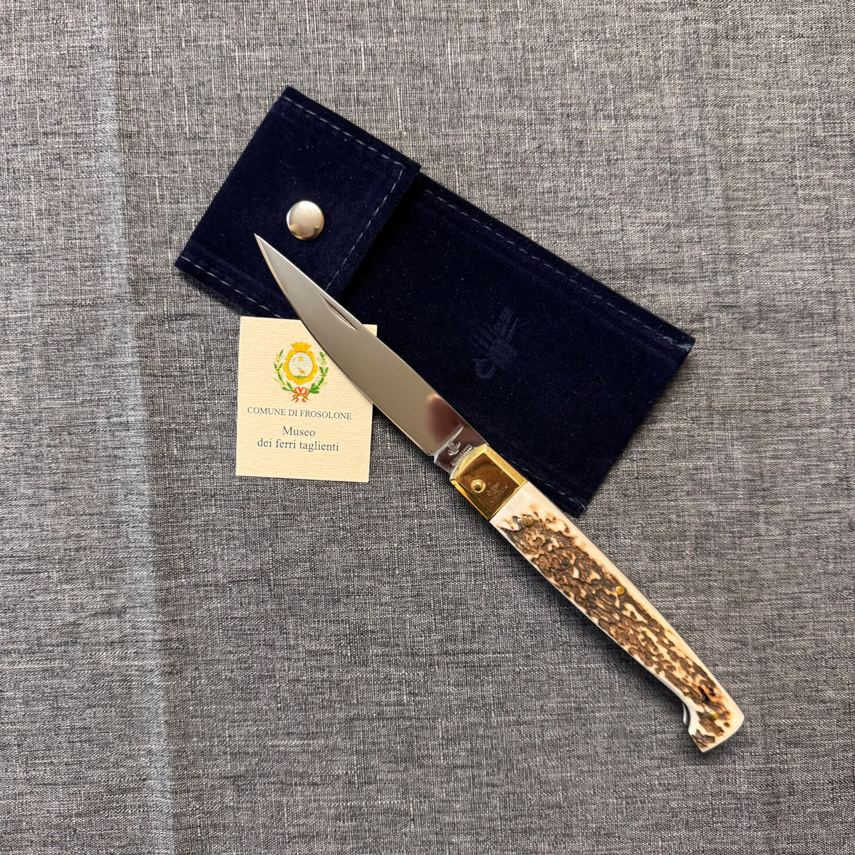COLTELLO PATTADA CERVO 21cm  - MICHELE FRARACCIO