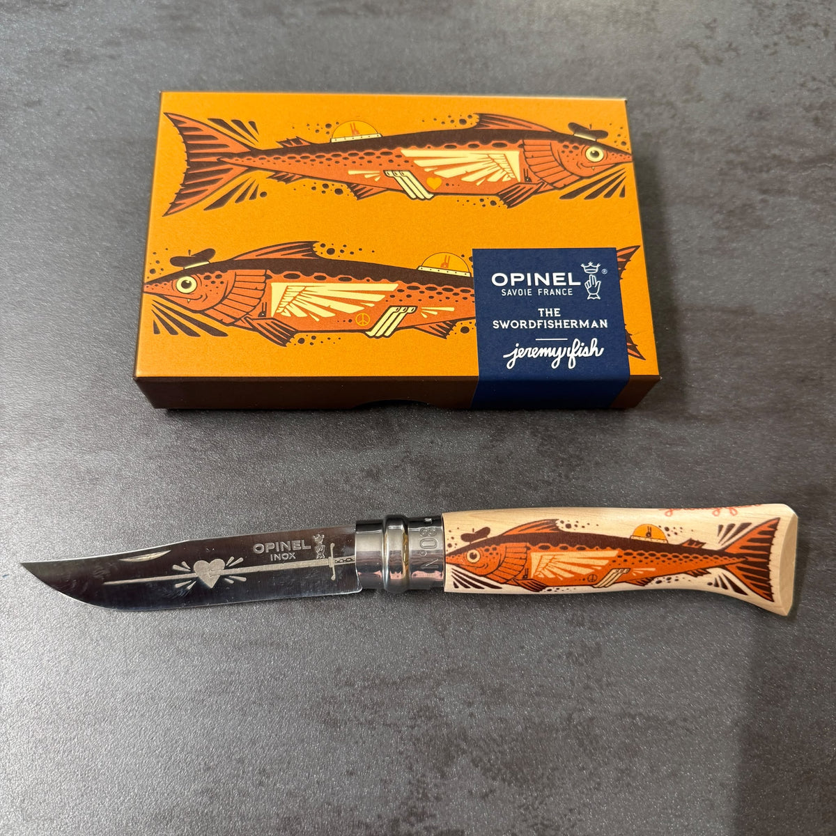 OPINEL - LIMITED EDITION - N.08 Jeremy Fish