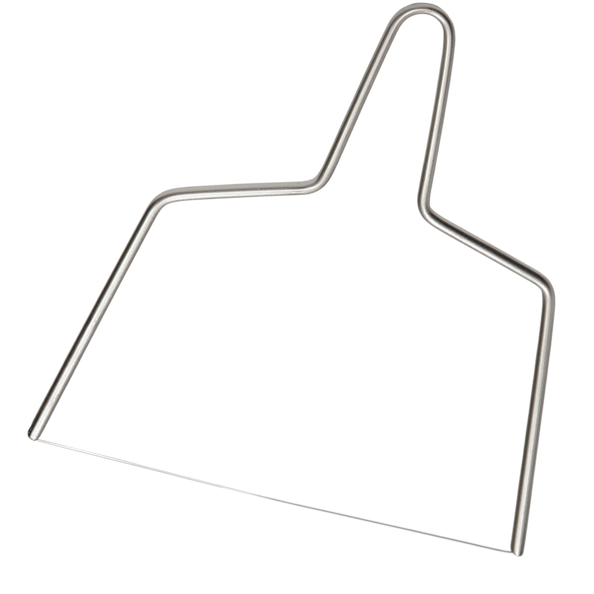 Archetto Per Formaggi E Foie Gras In Acciaio Inox - Lunghezza Filo 10 Cm - Utensile Da Cucina Professionale