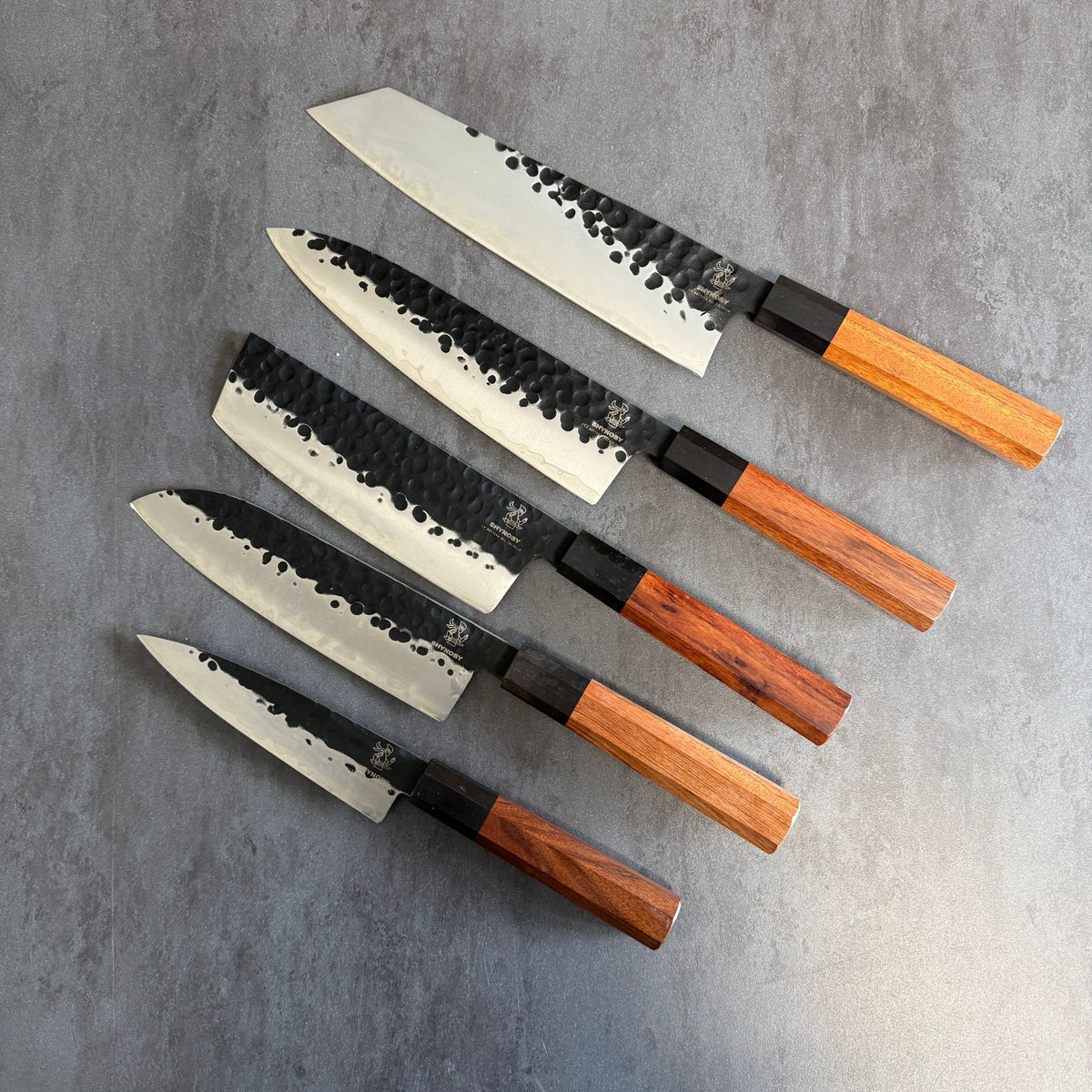 SET SHYNOBY HAMMERED BLACK