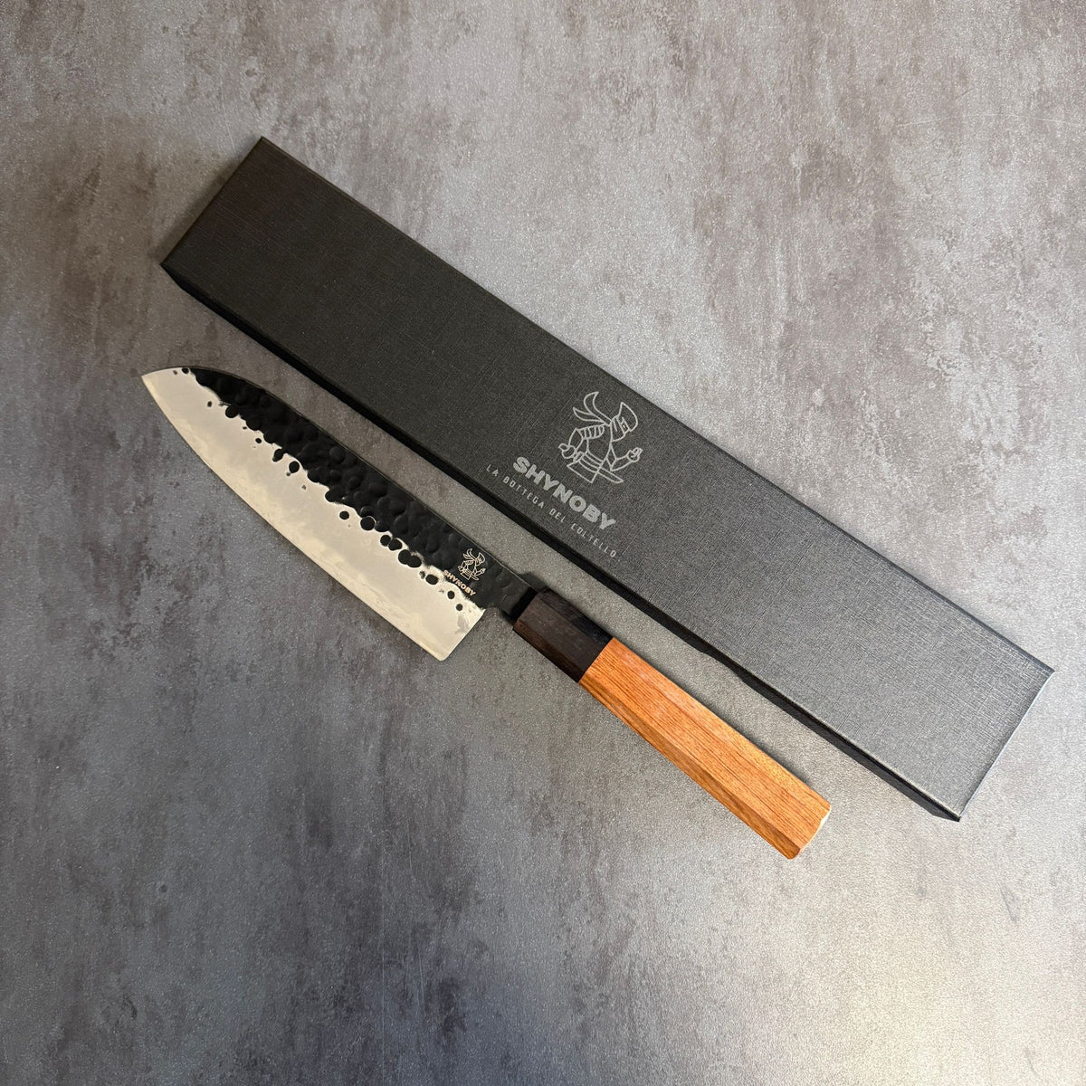 SHYNOBY HAMMERED BLACK - SANTOKU