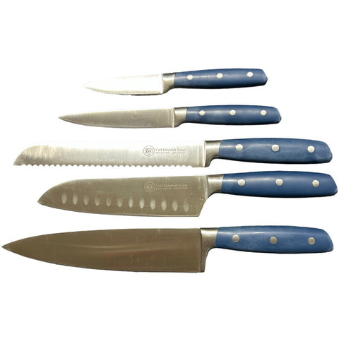 CS - CEPPO IN LEGNO CON COLTELLI FORGIATI