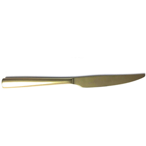 SET POSATE CON TRATTAMENTO PVD COLOR ORO ICE - SALVINELLI