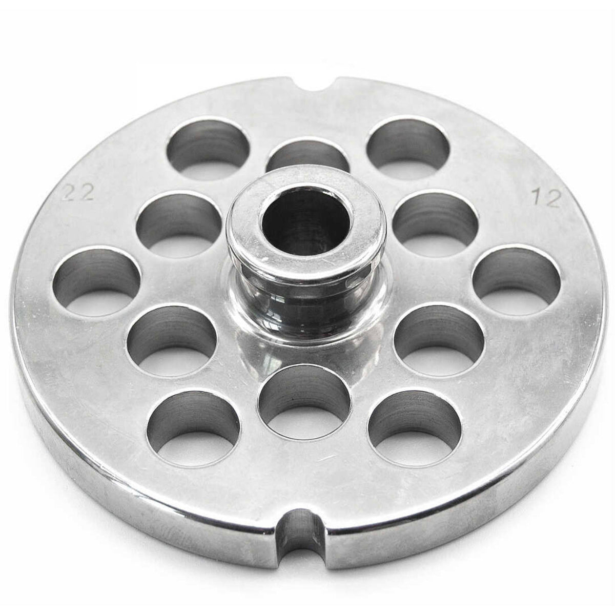 SALVADOR - PIASTRA TRITACARNE AUTOAFFILANTE ACCIAIO INOX - N 22 FORO 12