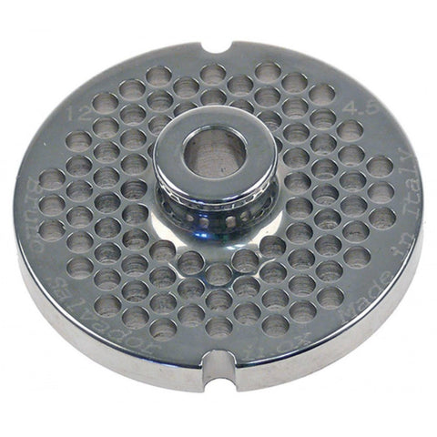 SALVADOR - PIASTRA TRITACARNE AUTOAFFILANTE ACCIAIO INOX - N 12 FORO 4,5