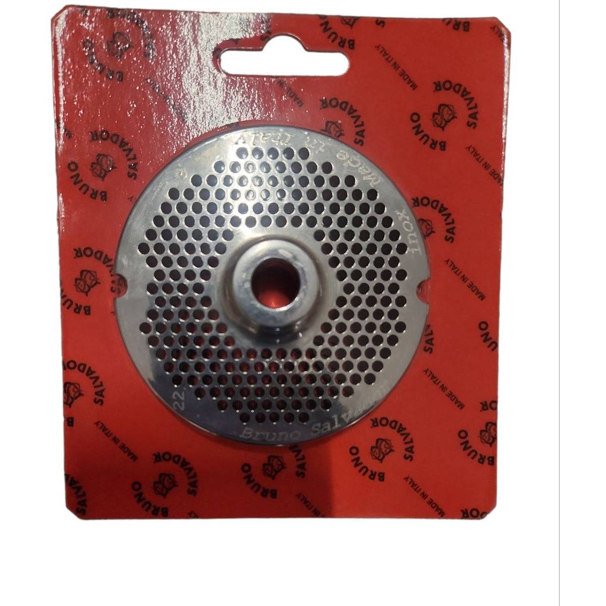 SALVADOR - PIASTRA TRITACARNE AUTOAFFILANTE ACCIAIO INOX - N 22 FORO 3